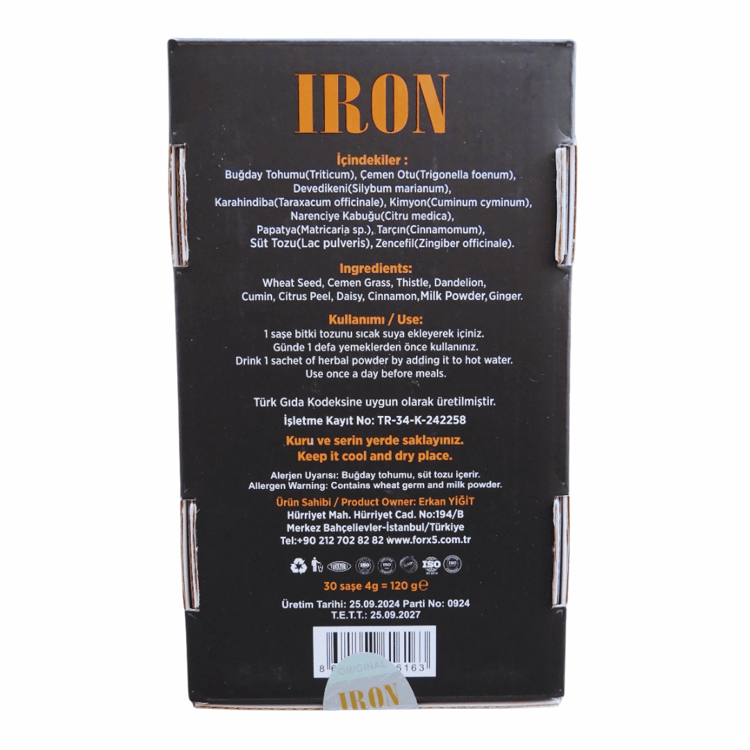 IRON MAGIC MILK – Formule naturelle pour la prise de poids
