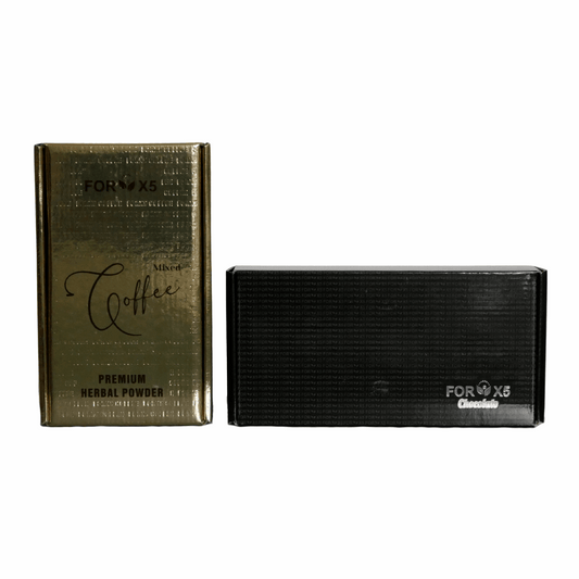 Café Détox Premium et Chocolat ForX5 France Ensemble